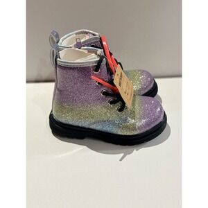 Weestep Size 5 Toddler Multicolor Glittery Boots